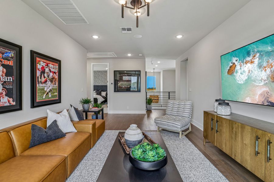 Furnished interior view inside a new home in Bluff Haven, Georgetown (Image 17).