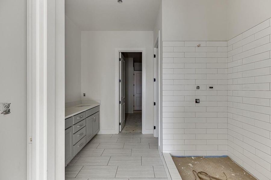 In-progress construction of a new home in , Cumming, GA (Image 28).