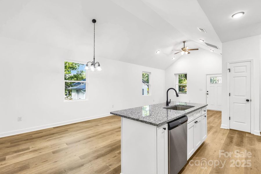 Furnished interior view inside a new home in , Statesville (Image 5). Furnished interior view inside a new home in , Statesville (Image 5).
