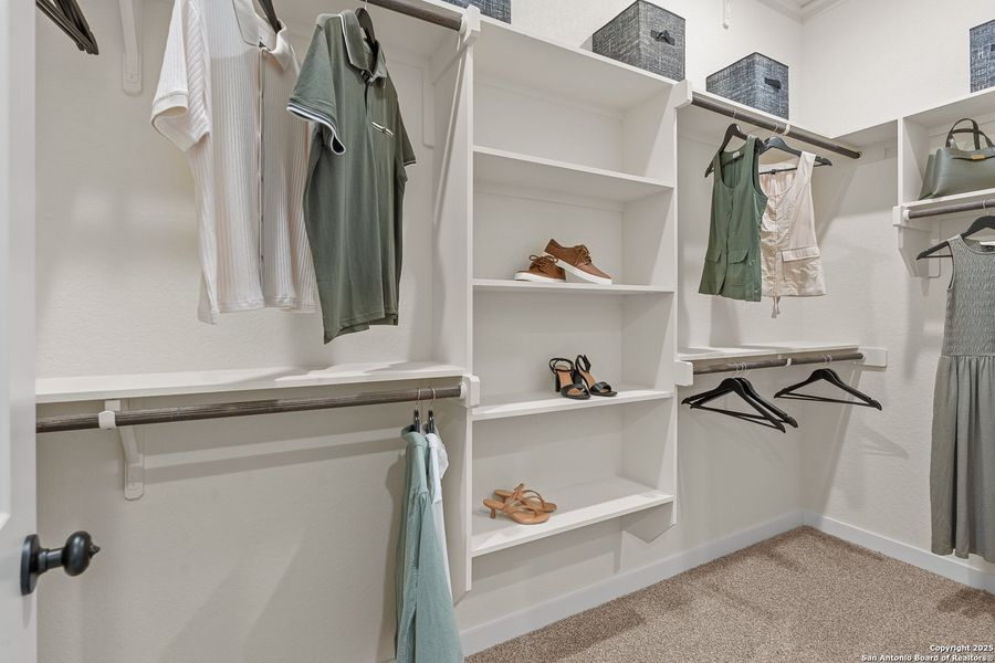 Furnished interior view inside a new home in The Crossvine – Garden Homes, Schertz (Image 21).