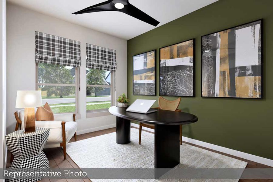 Furnished interior view inside a new home in Austin Point - Terrace Collection, Richmond (Image 4). Furnished interior view inside a new home in Austin Point - Terrace Collection, Richmond (Image 4).
