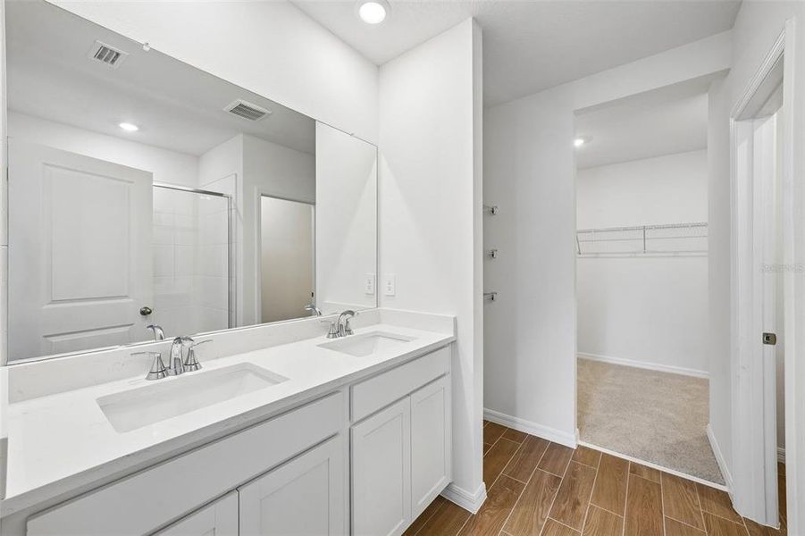Furnished interior view inside a new home in Pine Ridge Meadows, Hudson (Image 5).