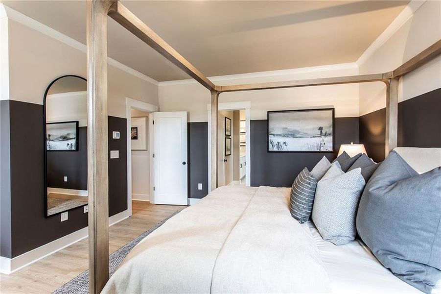 Furnished interior view inside a new home in Easton Walk, Lawrenceville (Image 13). Furnished interior view inside a new home in Easton Walk, Lawrenceville (Image 13).