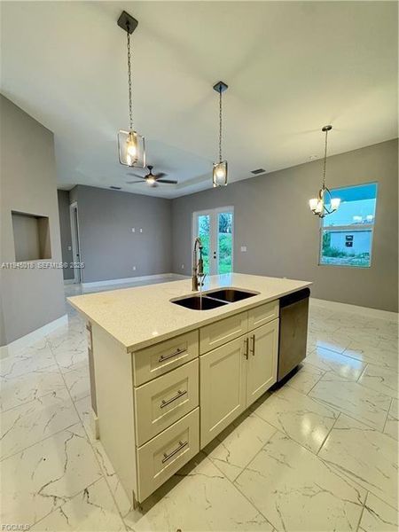 Furnished interior view inside a new home in , Lehigh Acres (Image 7).