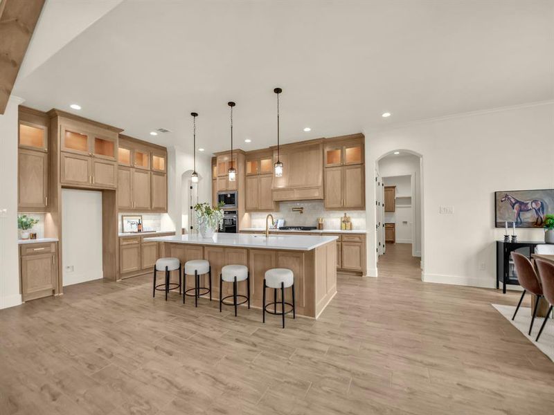 Furnished interior view inside a new home in , Decatur (Image 32).