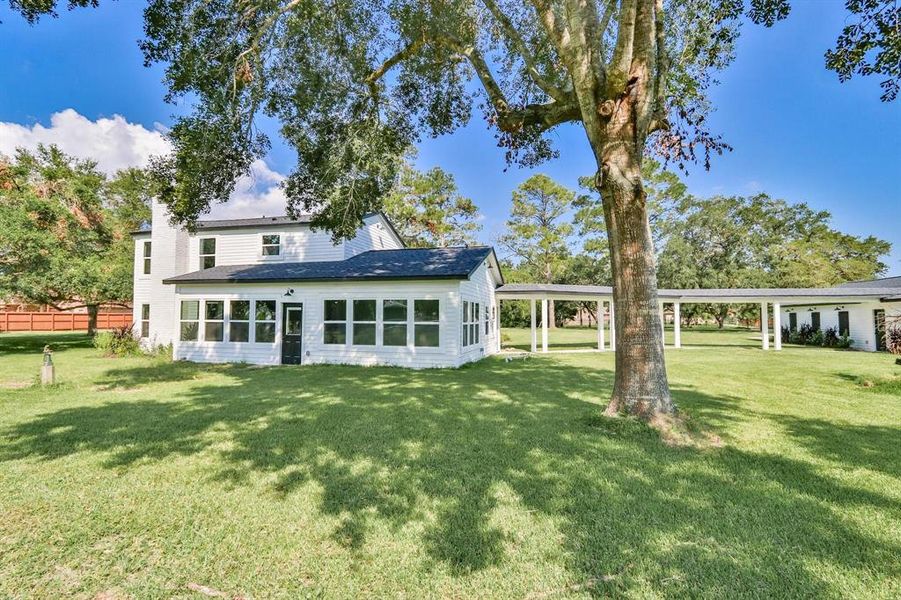 Character Filled Residence In The Heart Of Santa Fe. Custom rebuilt home on expansive 1.48 acres of lush lawn, mature soaring trees and wide open spaces!