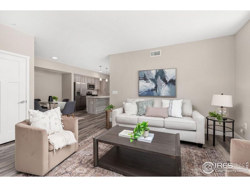 Furnished interior view inside a new home in , Lafayette (Image 6).