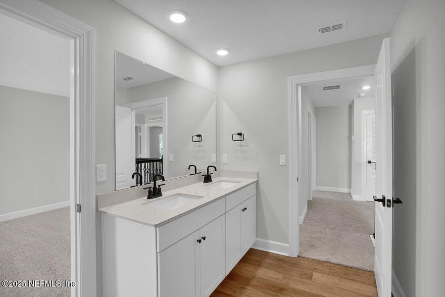 Furnished interior view inside a new home in Westport Landing, Jacksonville (Image 11).