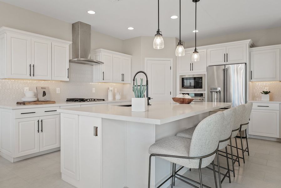 Furnished interior view inside a new home in Artisan at Asante, Surprise (Image 6).