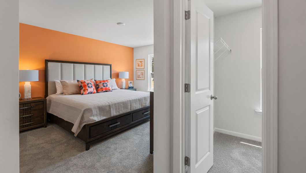 Furnished interior view inside a new home in Tanglewood Townes, Greenville (Image 18).