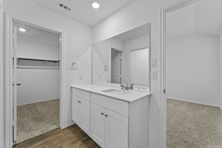 Furnished interior view inside a new home in Laurel Vistas, San Antonio (Image 9).