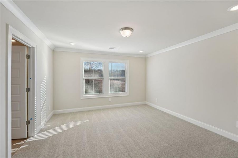 Spacious, unfurnished interior of a new home in Hemingway - Highland Series, Cumming (Image 46).