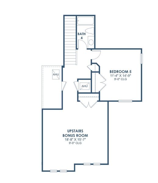 2D floor plan layout for the Key Largo II by Homes by WestBay in Star Farms at Lakewood Ranch, Lakewood Ranch, FL (Image 5).