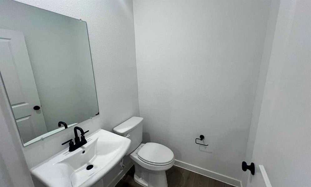 Powder Bathroom Construction Progress