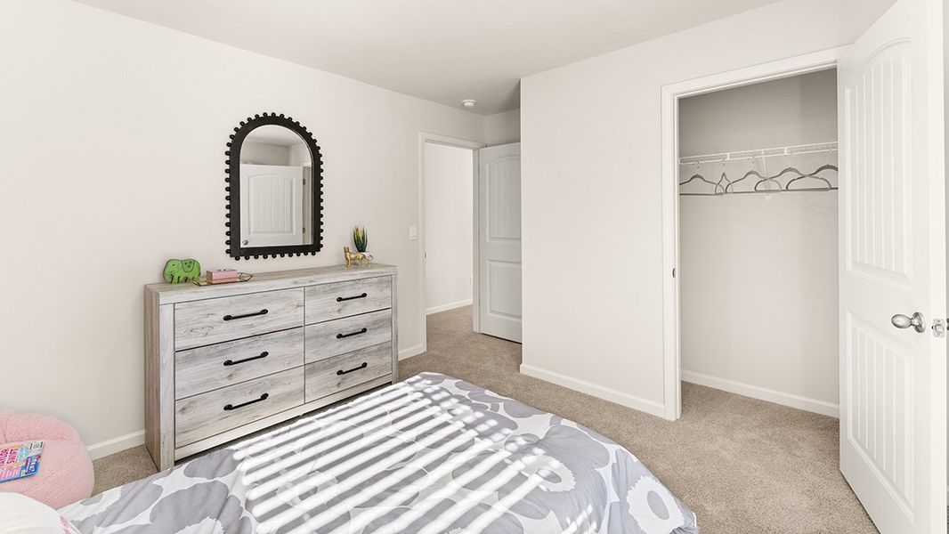 Furnished interior view inside a new home in Thompson Ridge, Dallas (Image 19).