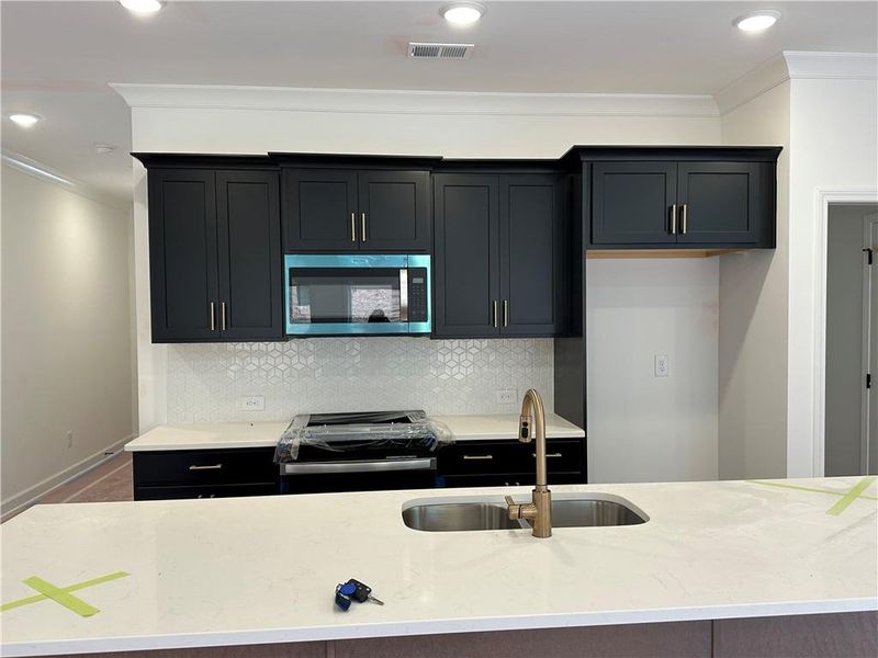 Furnished interior view inside a new home in Wildwood Place, Powder Springs (Image 7).
