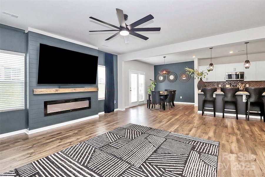 Furnished interior view inside a new home in Bailey's Run, Rock Hill (Image 13).