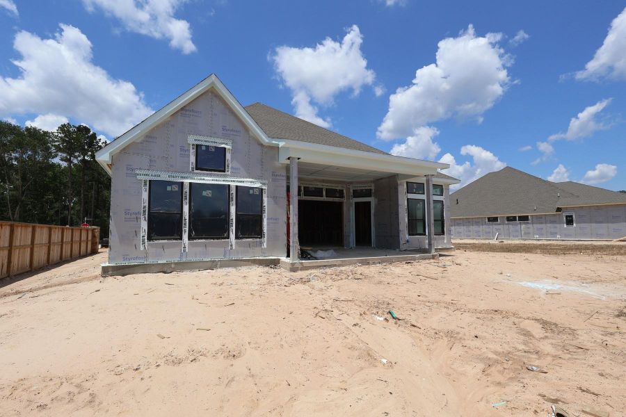 In-progress construction of a new home in The Highlands Encore - Harbor Collection, Porter, TX (Image 6). In-progress construction of a new home in The Highlands Encore - Harbor Collection, Porter, TX (Image 6).