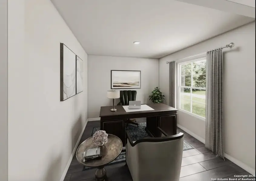 Furnished interior view inside a new home in Las Colinas, Kenedy (Image 3).