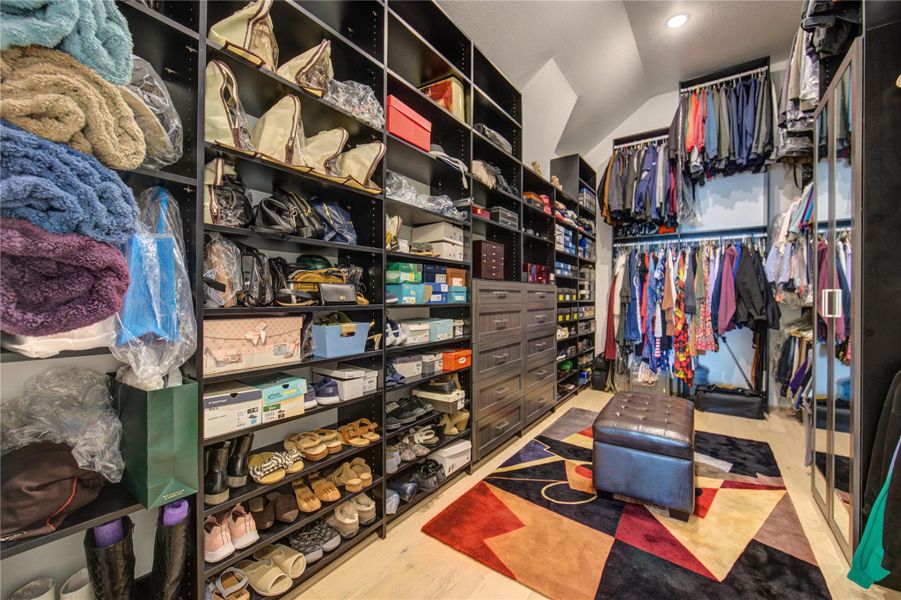 Custom Primary Closet Beyond Compare