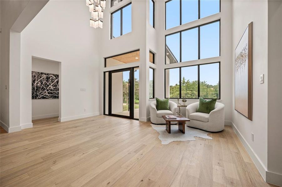 Furnished interior view inside a new home in , Southlake (Image 26).