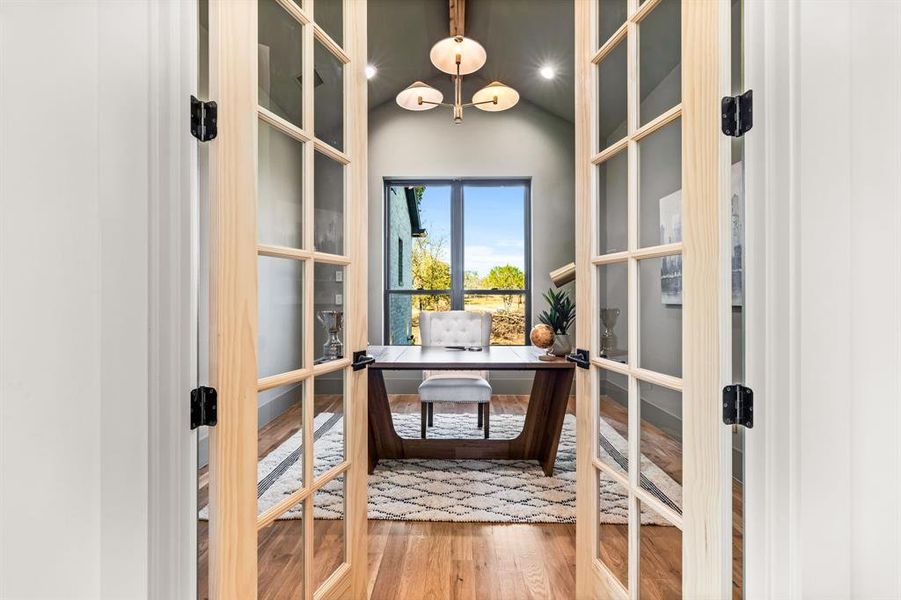Furnished interior view inside a new home in , Weatherford (Image 7).