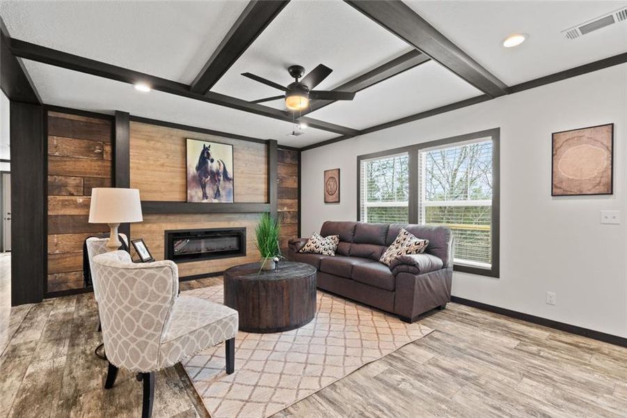 Furnished interior view inside a new home in , Waleska (Image 5). Furnished interior view inside a new home in , Waleska (Image 5).