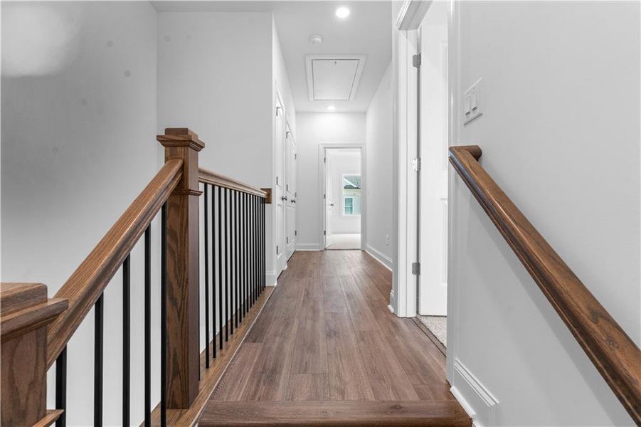 Spacious, unfurnished interior of a new home in Evanshire Townhomes, Duluth (Image 33).