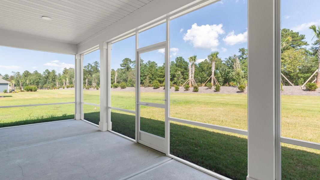 Representative exterior details of a home built from the LITCHFIELD by D.R. Horton in Indigo Preserve, Leland (Image 3).