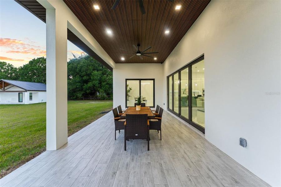 Exterior details and patio area of a home in , Palm Bay (Image 37). Exterior details and patio area of a home in , Palm Bay (Image 37).