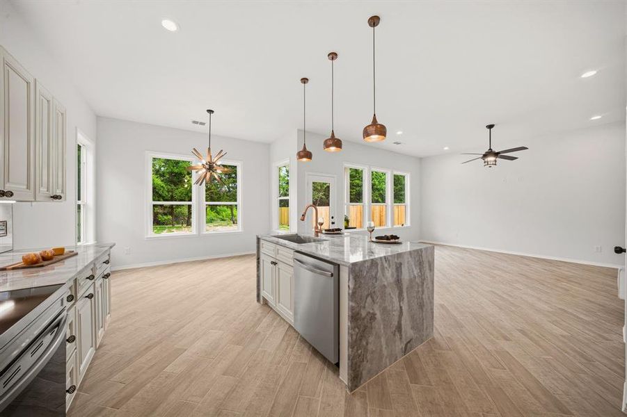 Furnished interior view inside a new home in , Ennis (Image 12). Furnished interior view inside a new home in , Ennis (Image 12).