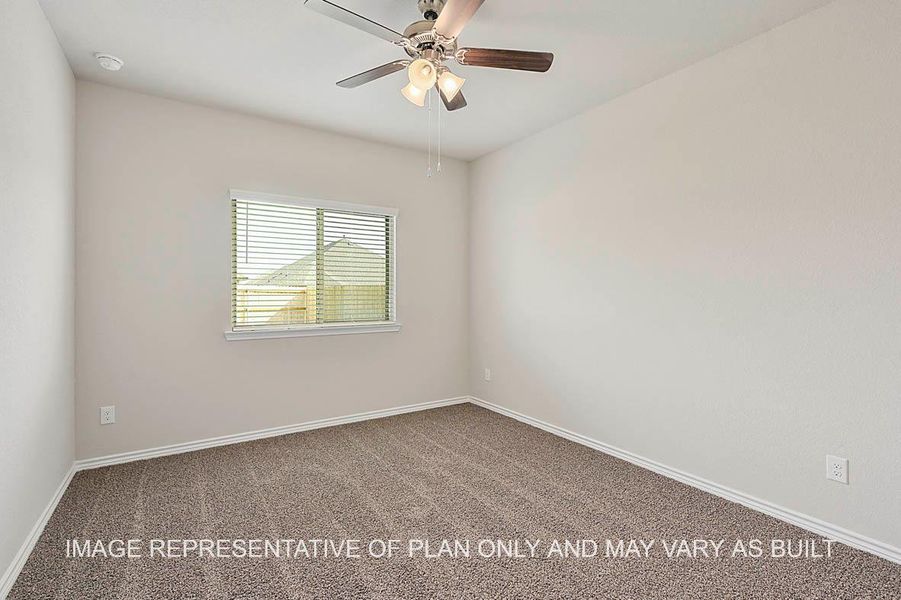 Representative unfurnished interior of a home built from the Kiawa by D.R. Horton in Southern Pointe, College Station (Image 24). Representative unfurnished interior of a home built from the Kiawa by D.R. Horton in Southern Pointe, College Station (Image 24).
