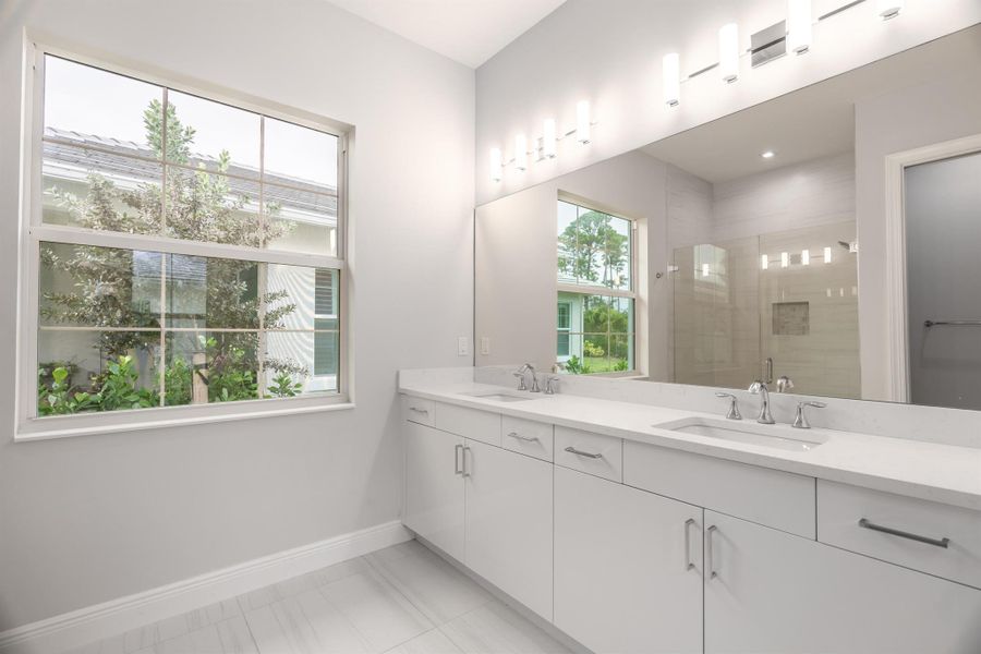 Furnished interior view inside a new home in , Port St. Lucie (Image 3).