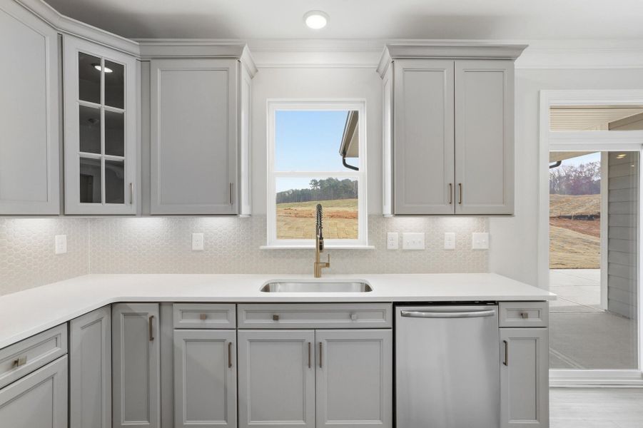 Furnished interior view inside a new home in Carrington, Stanley (Image 14). Furnished interior view inside a new home in Carrington, Stanley (Image 14).