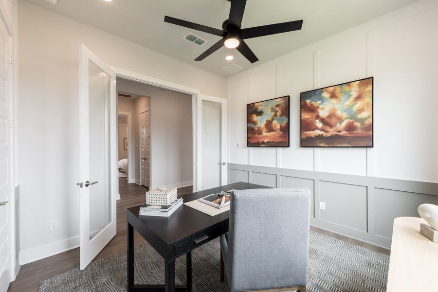 Image 63 representing the Goldeneye by Tri Pointe Homes in Tompkins Reserve, Katy, TX.