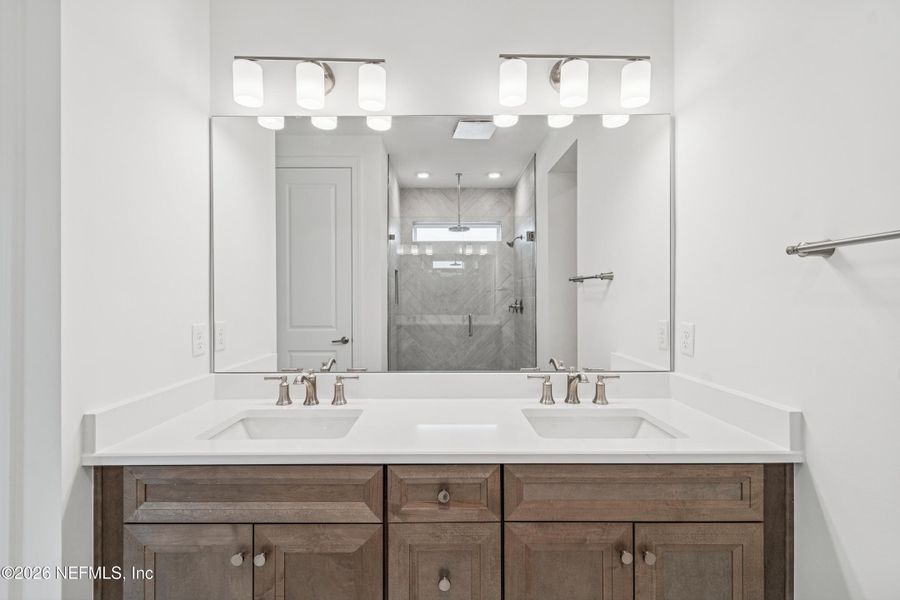 Furnished interior view inside a new home in Evergreen Island at Silverleaf - Executive, St. Augustine (Image 13).