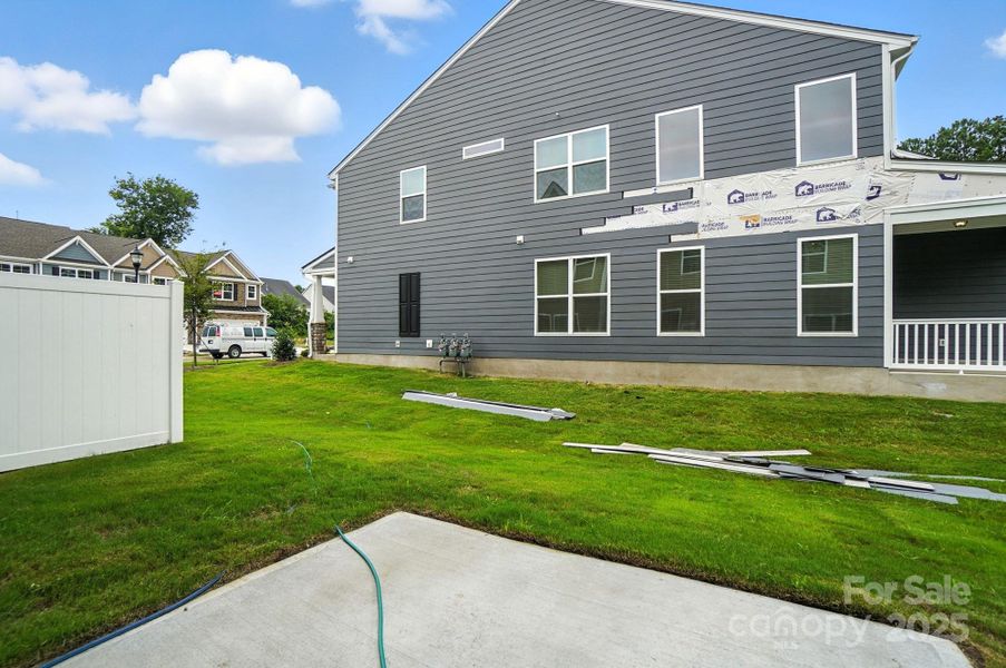 Front exterior of a new home in Harrisburg Village, Harrisburg, NC, highlighting curb appeal (Image 26). Front exterior of a new home in Harrisburg Village, Harrisburg, NC, highlighting curb appeal (Image 26).