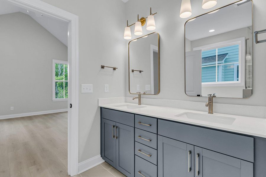 Furnished interior view inside a new home in Tidewater at Lakes of Cane Bay, Summerville (Image 12). Furnished interior view inside a new home in Tidewater at Lakes of Cane Bay, Summerville (Image 12).