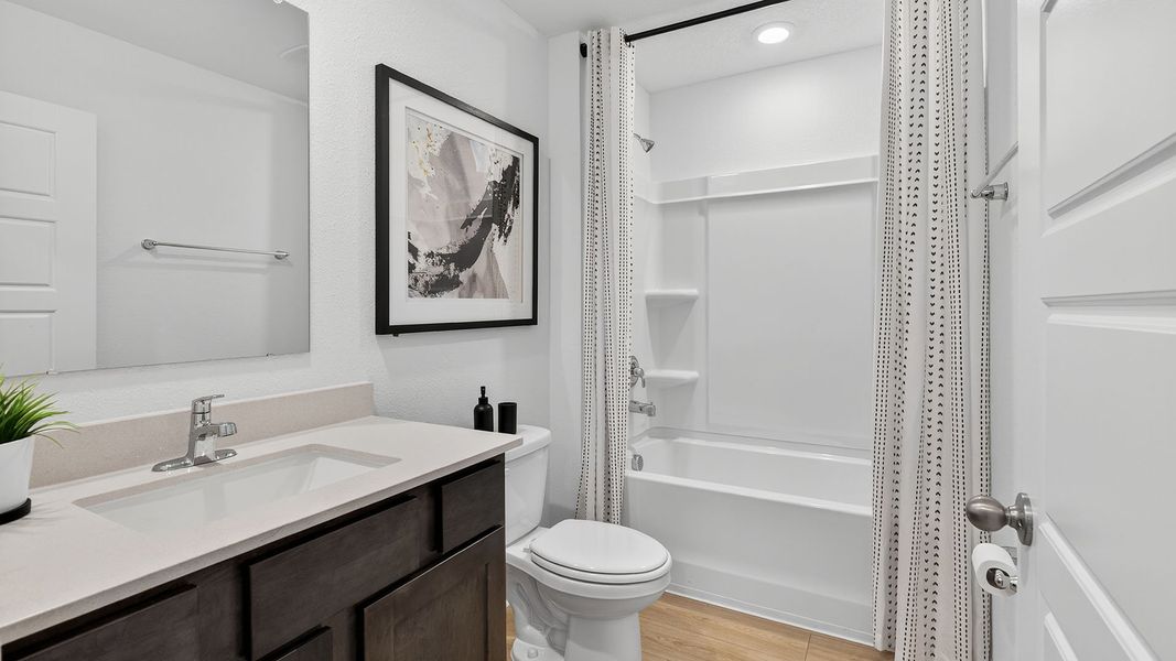 Representative furnished interior of a home built from the CALI by D.R. Horton in Copes Landing, Jacksonville (Image 26).