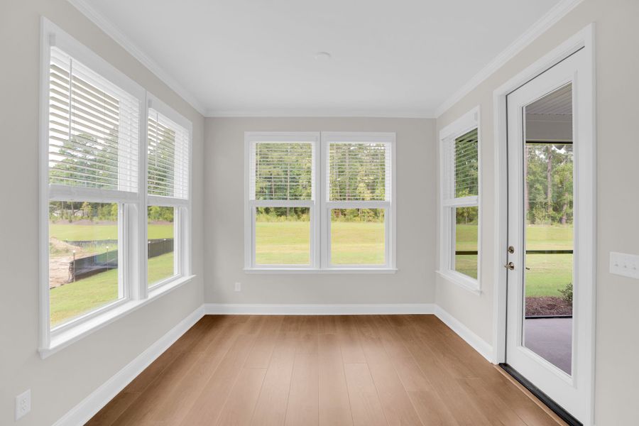 Spacious, unfurnished interior of a new home in Del Webb Charleston at Nexton, Summerville (Image 49). Spacious, unfurnished interior of a new home in Del Webb Charleston at Nexton, Summerville (Image 49).