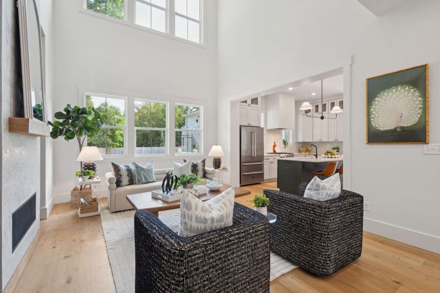 Furnished interior view inside a new home in , Mount Pleasant (Image 12).