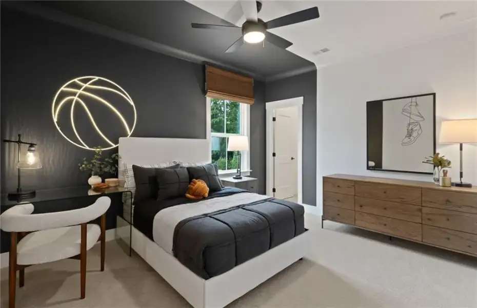 Furnished interior view inside a new home in Silverwood, Cumming (Image 22). Furnished interior view inside a new home in Silverwood, Cumming (Image 22).