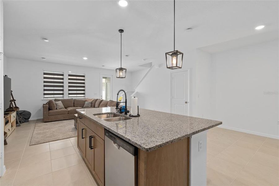 Furnished interior view inside a new home in Aulin Square, Oviedo (Image 17).
