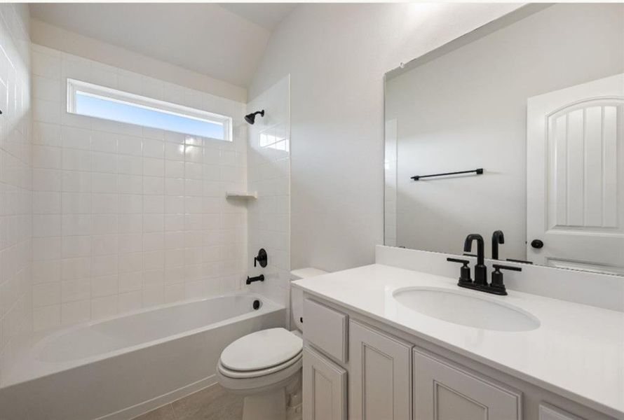 Second level bathroom