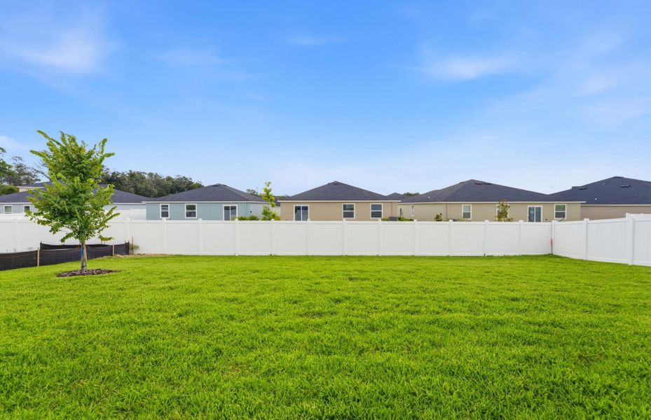 Exterior details and patio area of a home in Marion Ranch, Ocala (Image 22).