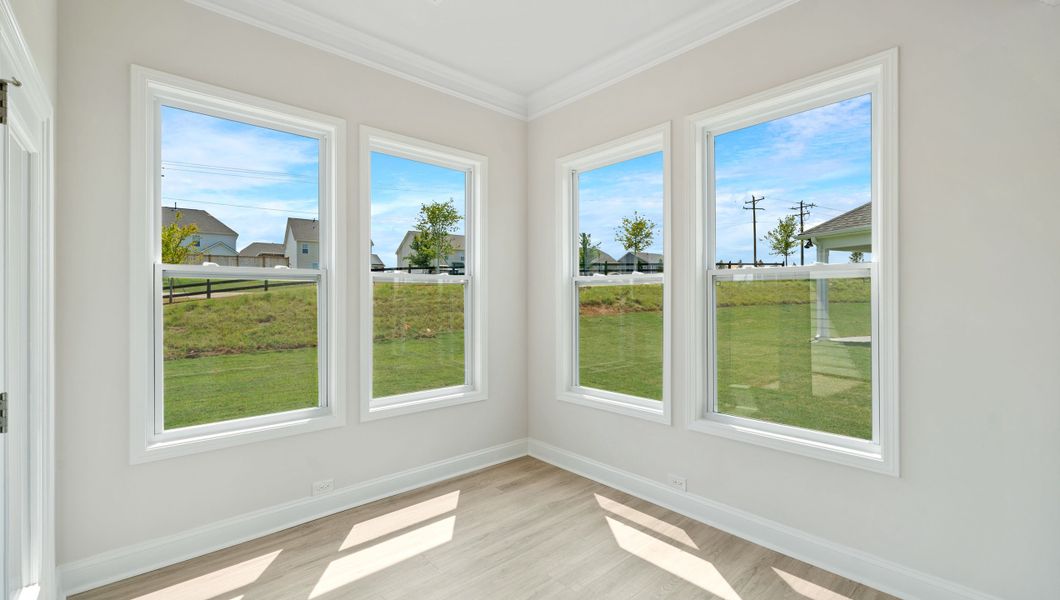 Spacious, unfurnished interior of a new home in Sunset Summits, Spartanburg (Image 24). Spacious, unfurnished interior of a new home in Sunset Summits, Spartanburg (Image 24).