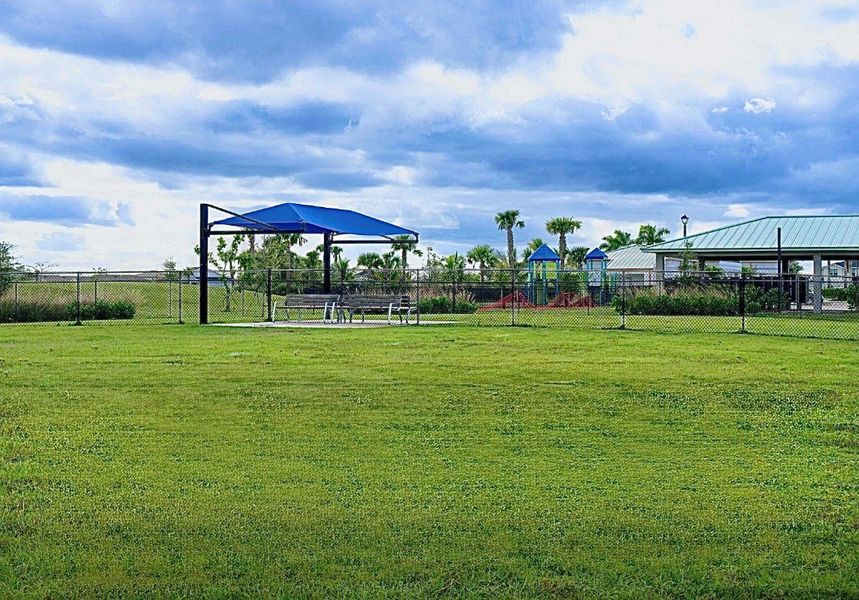 Dog park - sides for large/small dogs