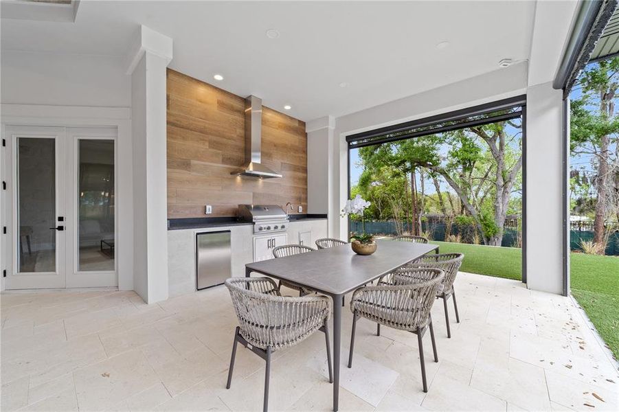 Exterior details and patio area of a home in Bella Collina, Montverde (Image 36). Exterior details and patio area of a home in Bella Collina, Montverde (Image 36).