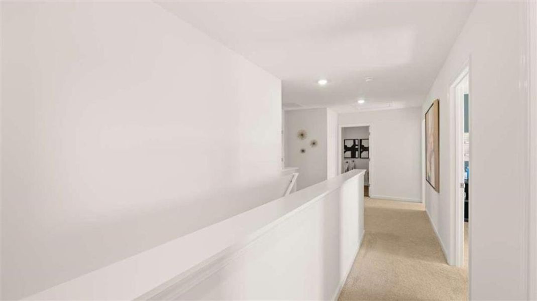 Spacious, unfurnished interior of a new home in Poplar Preserve, Newnan (Image 16).