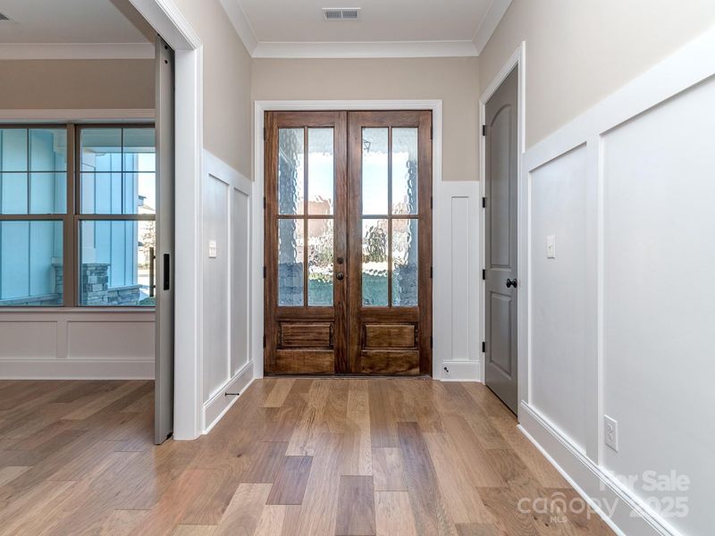 Representative photo of proposed foyer